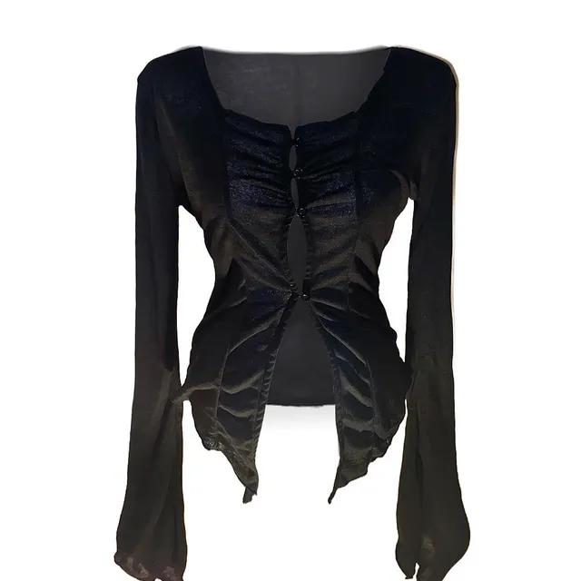 Silvia layered cardigan top