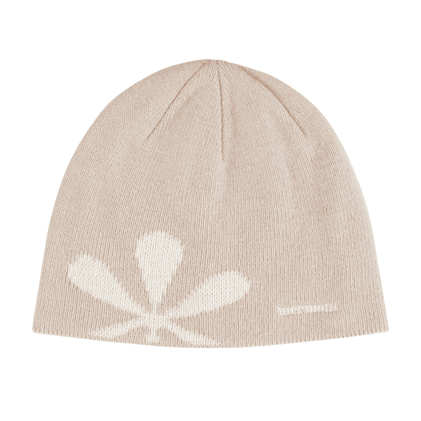 [발렌타인 세일] flower cashmere beanie (sand beige)