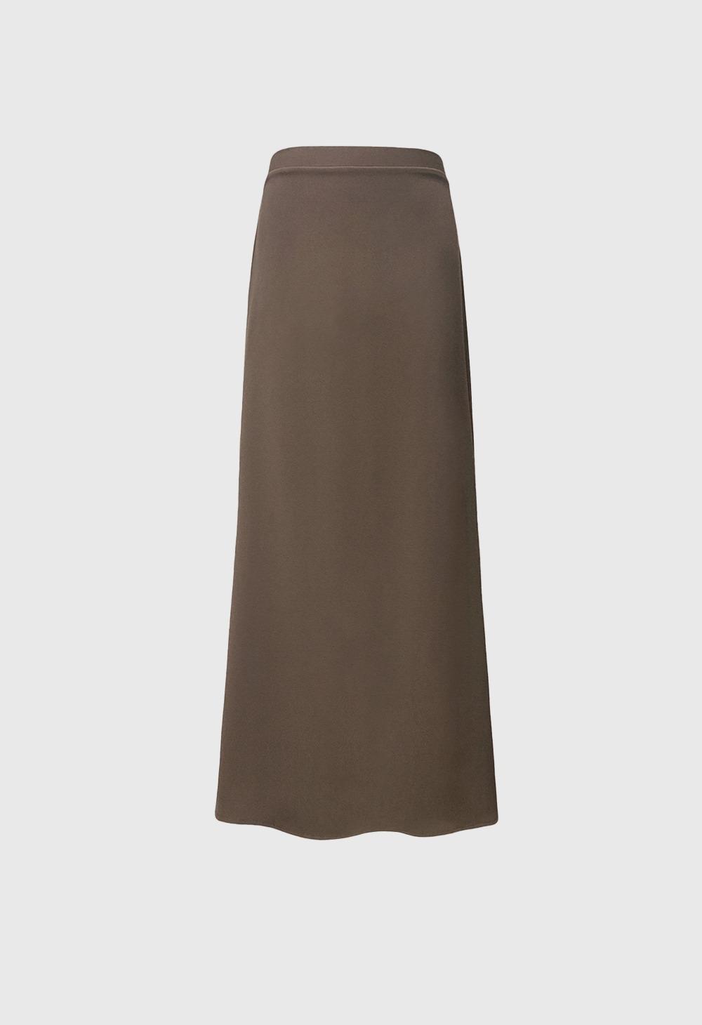 Momo maxi pencil skirt - Brown
