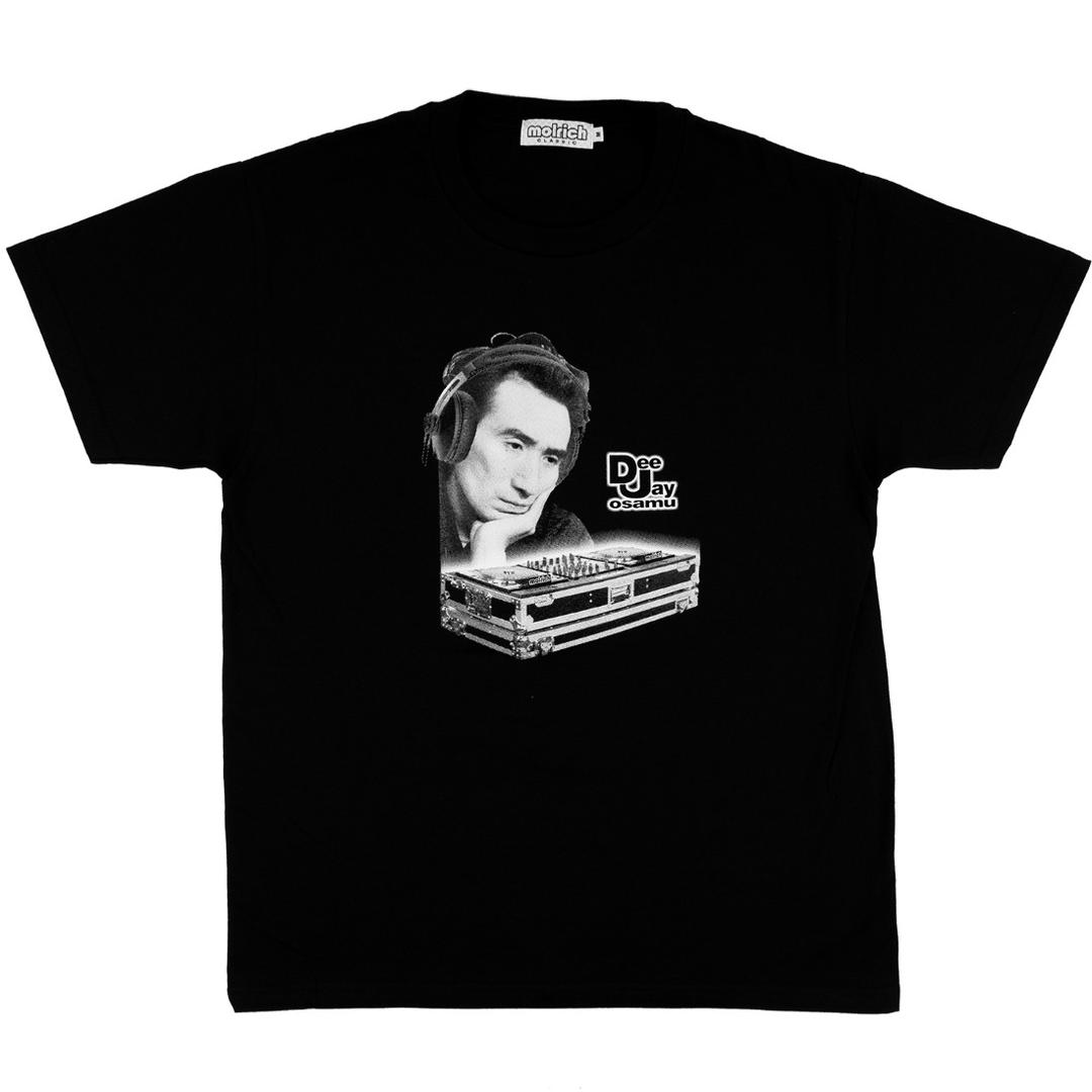 Deejay Osamu BW tee (black)