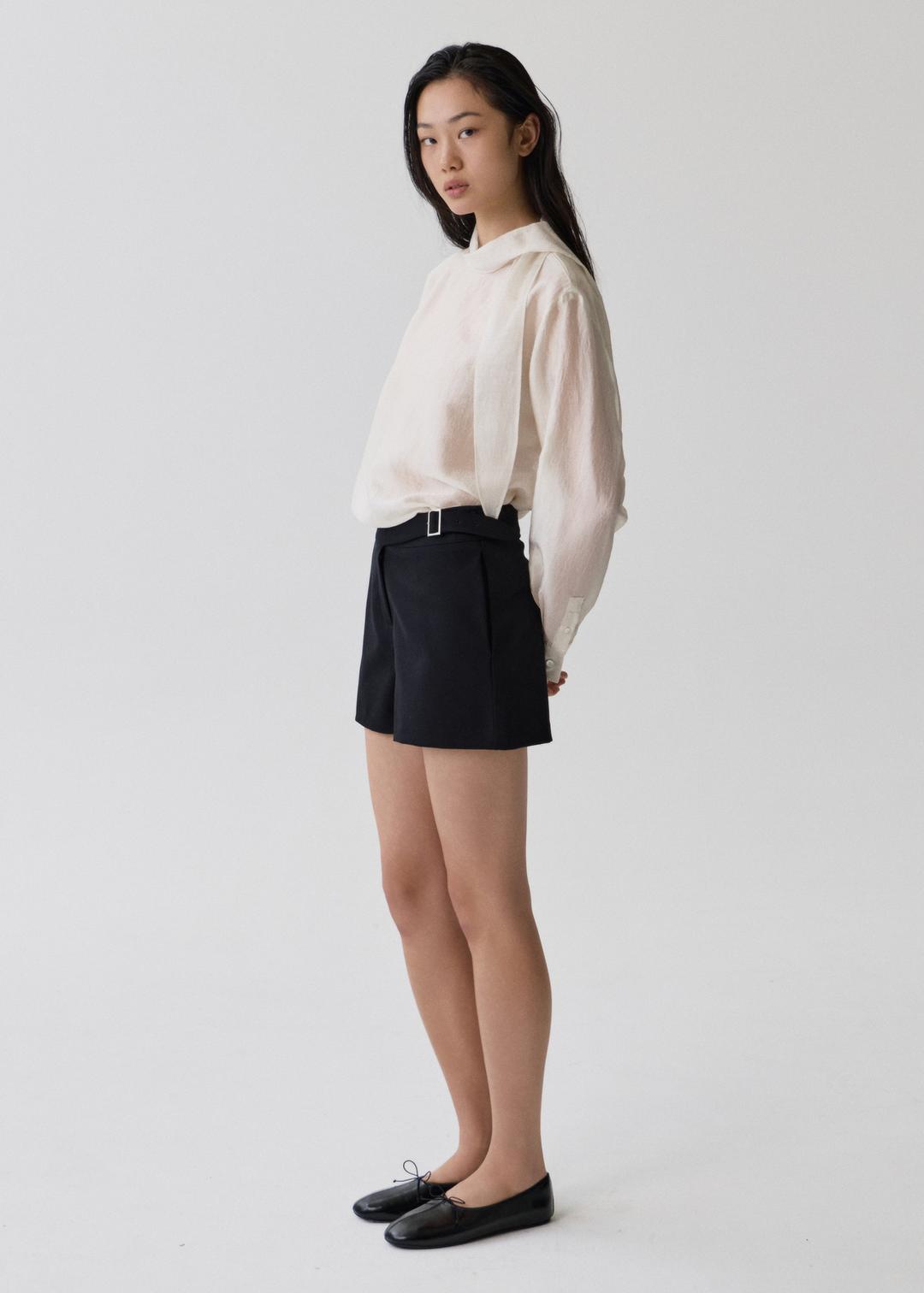 Belted Half Pants (2color)