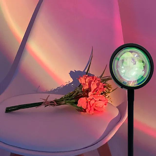 16컬러 만달라키 석양 노을 조명 선셋 수유등 감성 수면 무드등