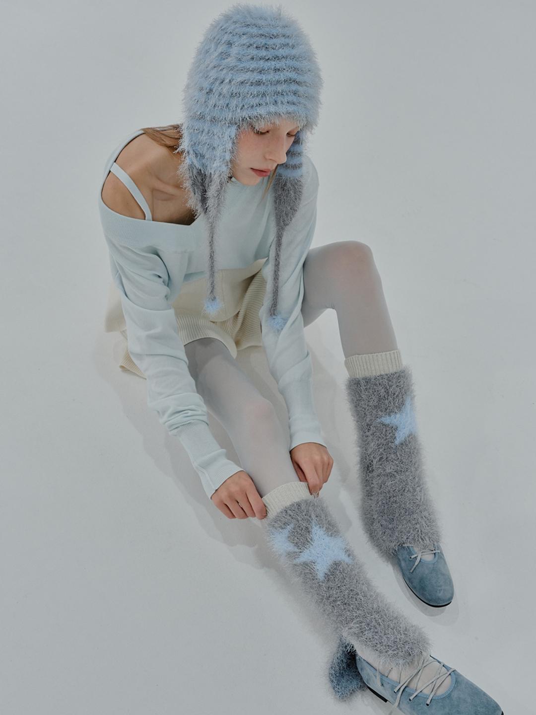 [NEW ARRIVAL]WHISPER LEG WARMERS_GREY