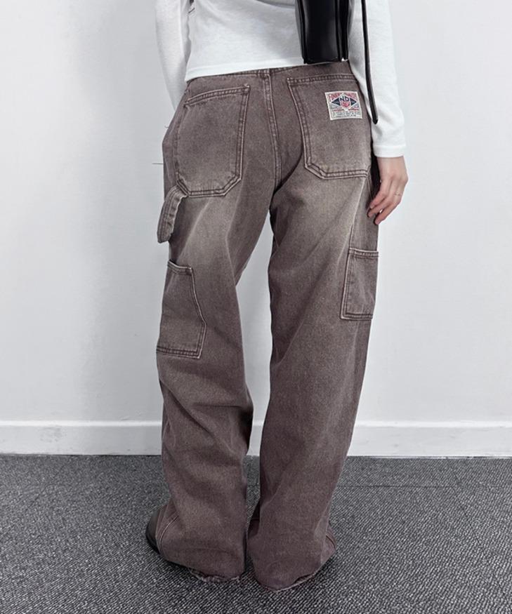포하우스 Keep On Dying Carpenter Denim Long Pants