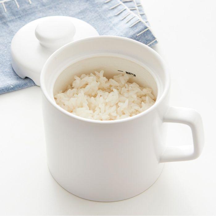 [JAJU/자주] 전자레인지용 1인 도자기 밥솥