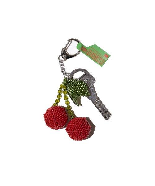 CHERRY CRAFT KEYRING RED