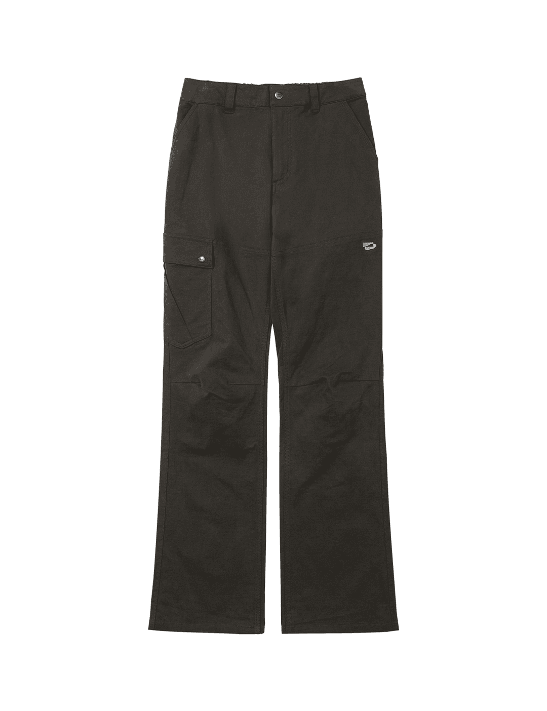 Asymmetric Mountain Pants Khaki Brown