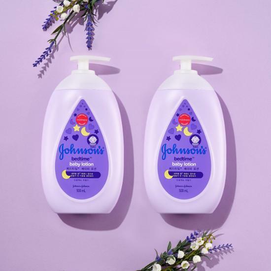 [품절임박] 존슨즈베이비 베드타임 로션 더블 기획 (500ml+ 500ml)