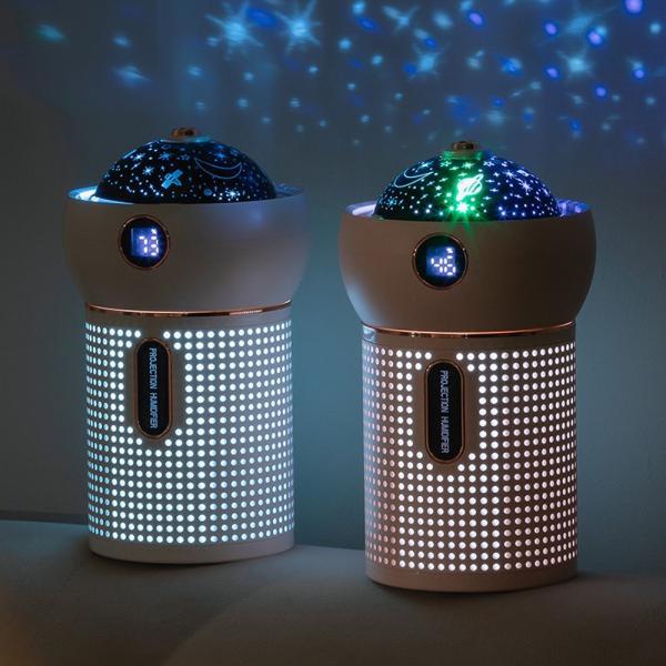 360도 회전 프로젝터 무드등 EZ PHL-2000B 무선 가습기