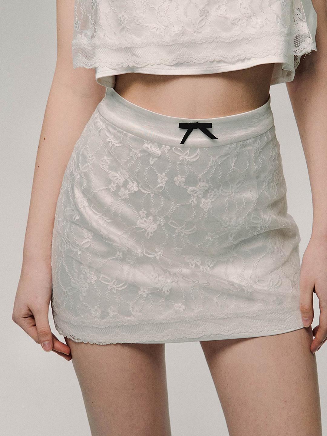 [OAK MOO] "River of Time\" - Garden Tree White Texture Set (Short Skirt)