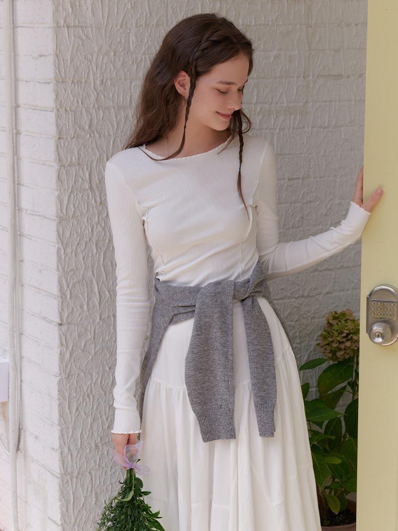 Roll cake t-shirt (white)