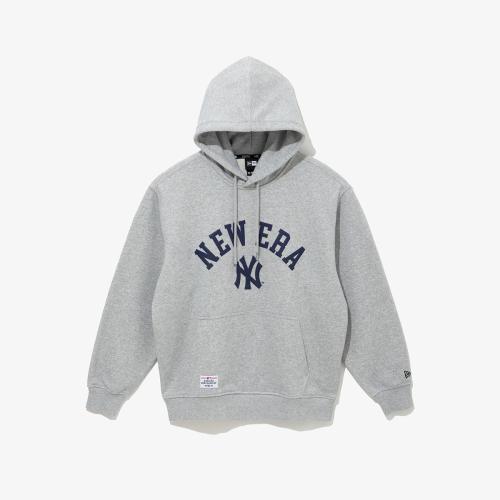 MLB 뉴욕 양키스 로고 후드 헤더 그레이 14742009