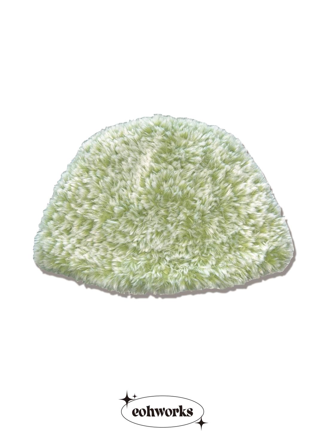 Matcha latte fur hat