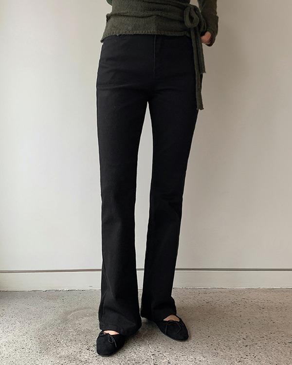 [날씬핏/페미닌] 오브더 슬림 부츠컷 팬츠