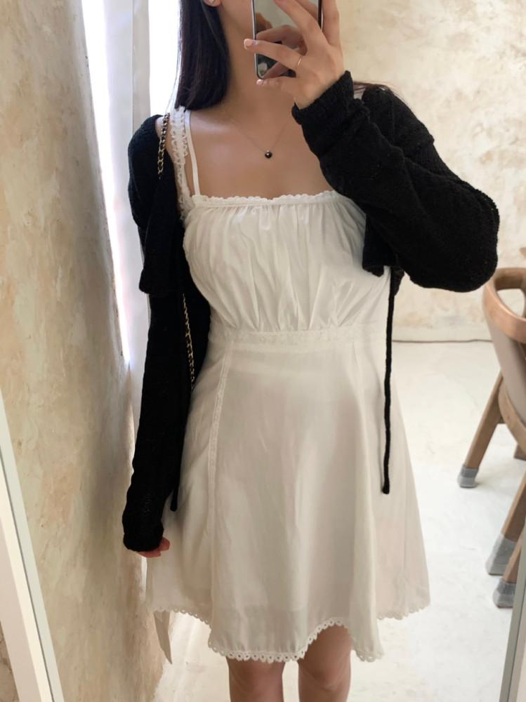 포스터 허쉬 볼레로 (4color) 봄 여름 크롭 가디건