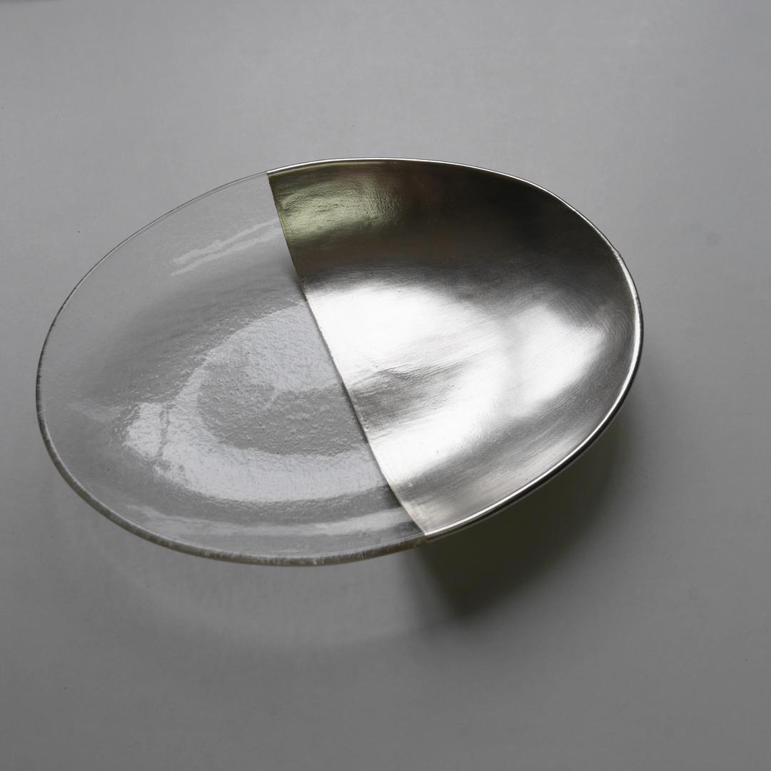 SILVER OU OVAL BOWL S