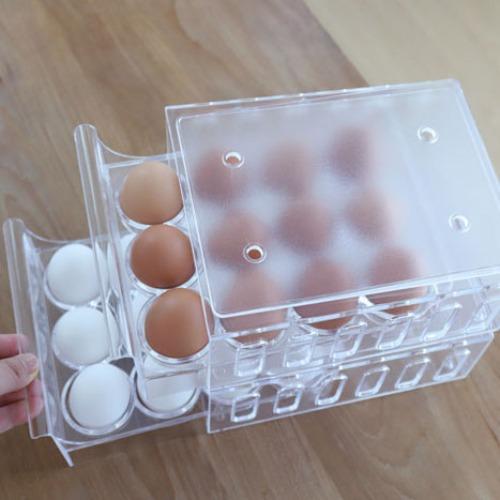 계란 에그 트레이 서랍 보관 정리함