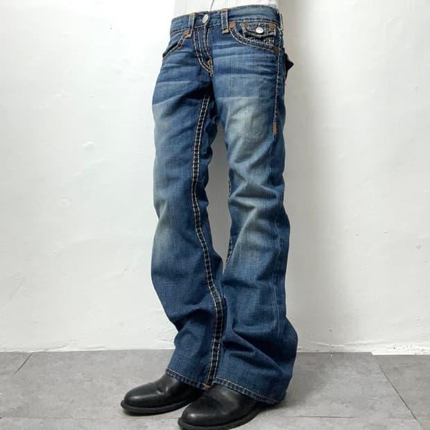 True Religion Billy Super T Wash  Leg Je | 후루츠패밀리