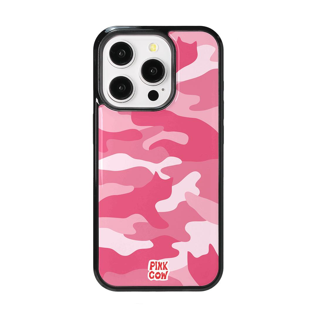 CAT camo phonecase (pink)