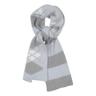 TCM stripe argyle muffler (grey)