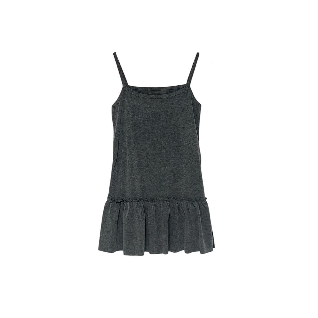 frill layered sleeveless shirt