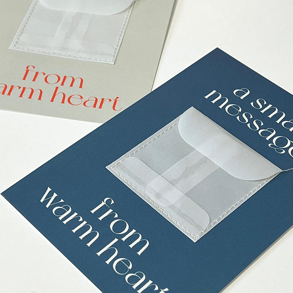 A SMALL MESSAGE CARD 스몰 메시지 카드 엽서
