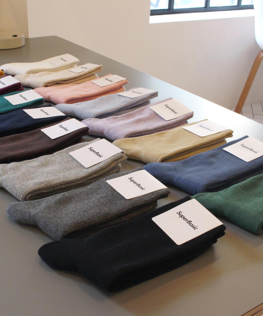 1290 남녀공용 골지 양말 5팩 (30색상)