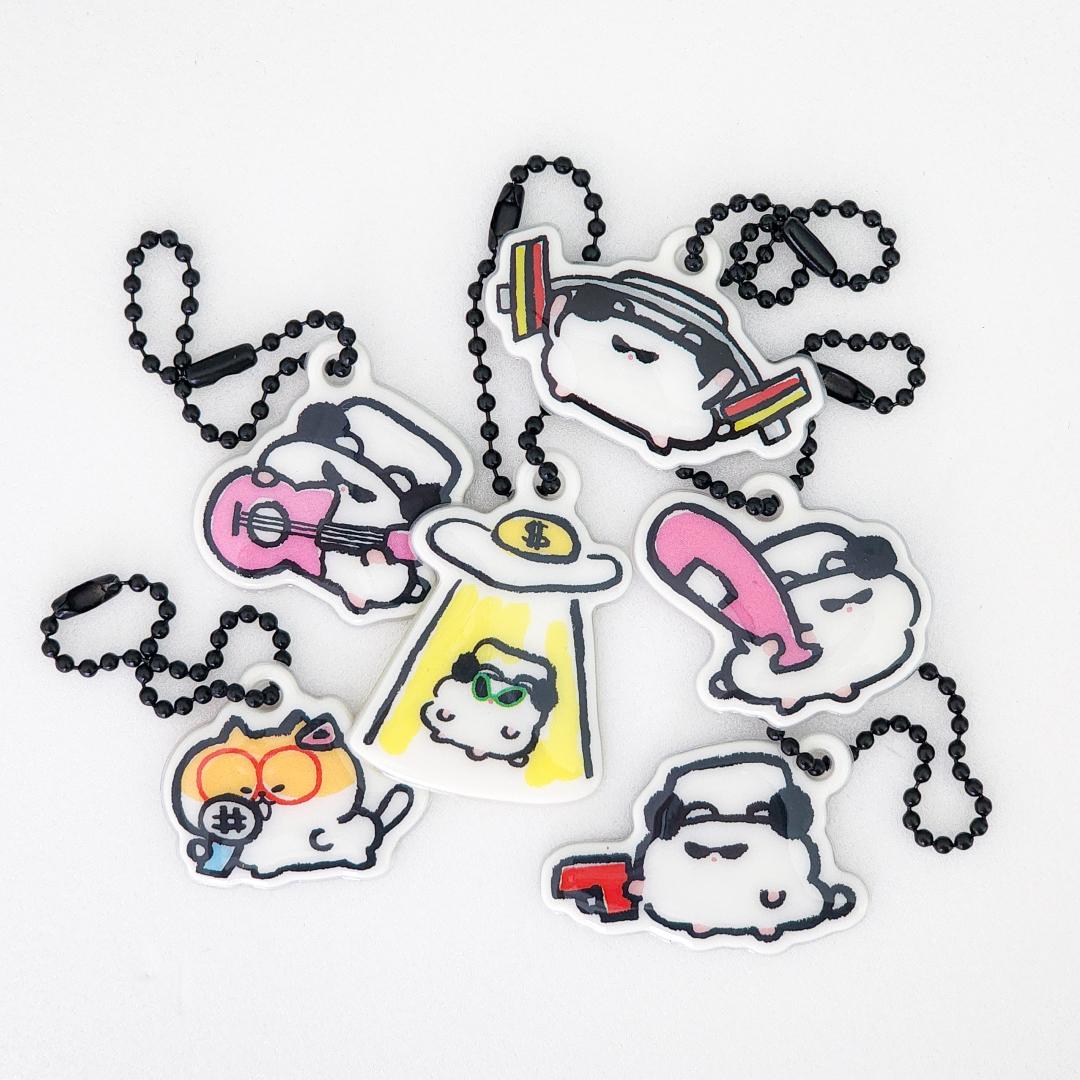 [힙찌] 힙찌 말랑키링 ver.4 6종