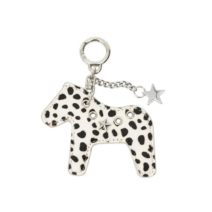 PONY KEYRING [Dot Black]
