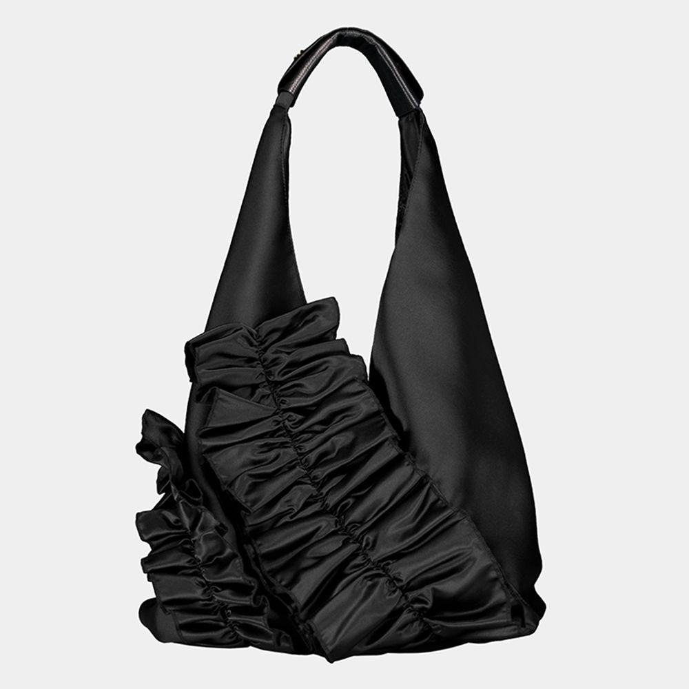 ORIGAMI RUFFLE BAG - 2 COLORS
