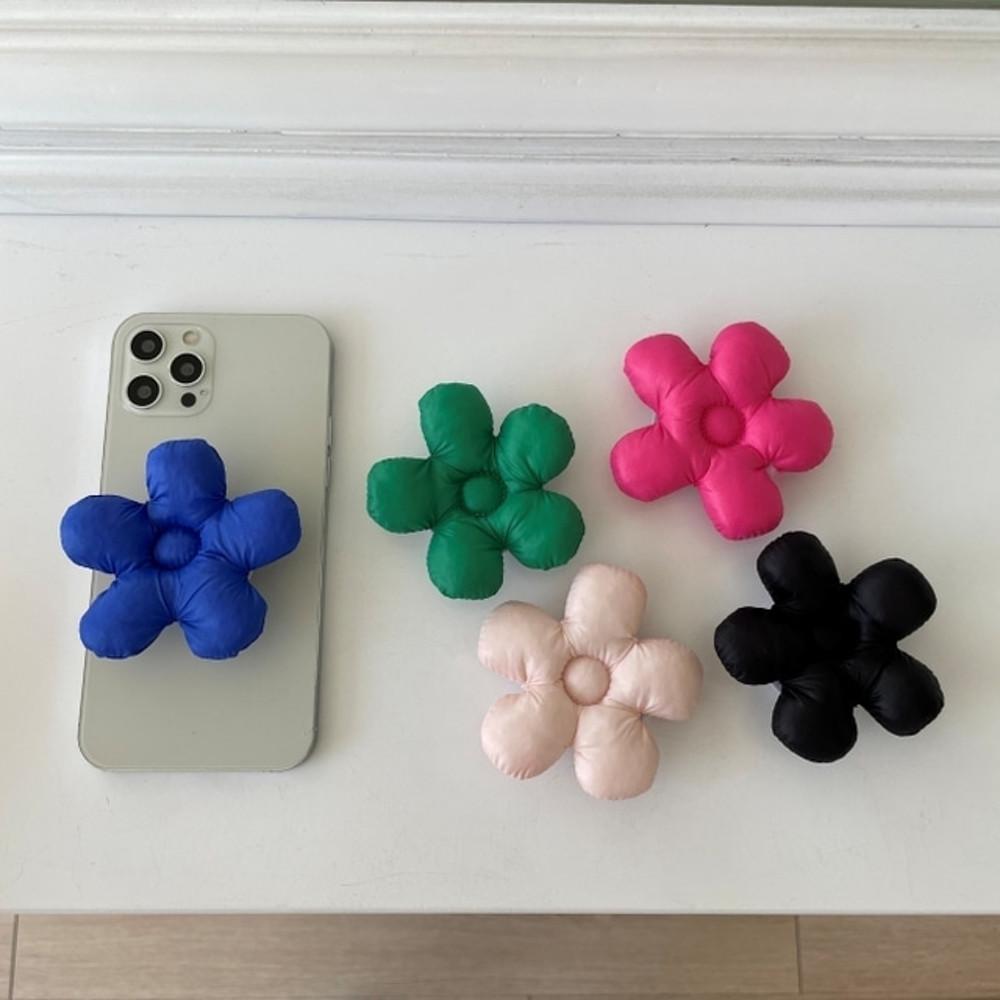 쿠션 플라워 꽃 그립톡