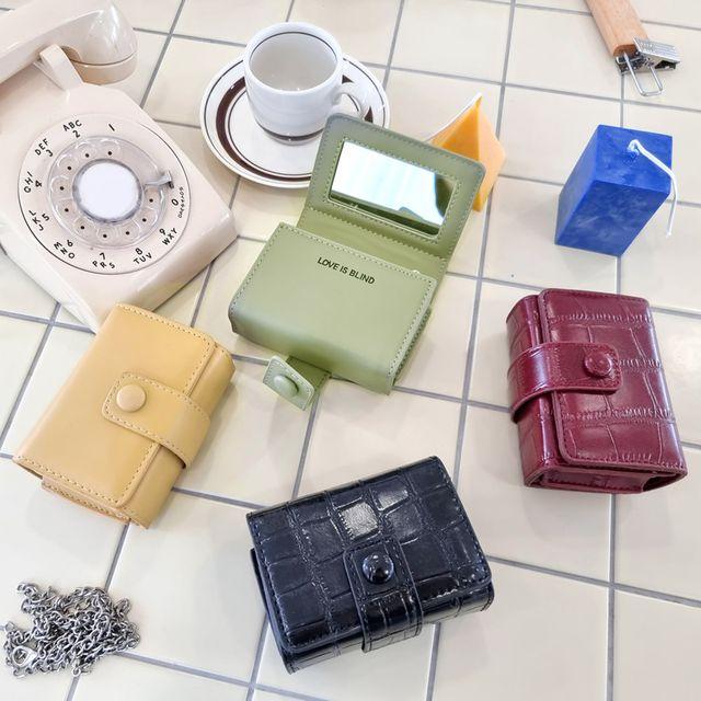 [당일출고] 모던 미러 립스틱 파우치/화장품/파우치/스퀘어/지갑/체인백/사각파우치/미니파우치/파스텔/미니백 가방 여행가방 캠핑가방 여행필수품 선물추천 미니가방