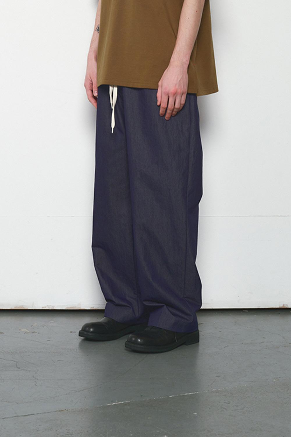 Cove Denimlike Loose Pant Indigo Navy [3차 리오더]