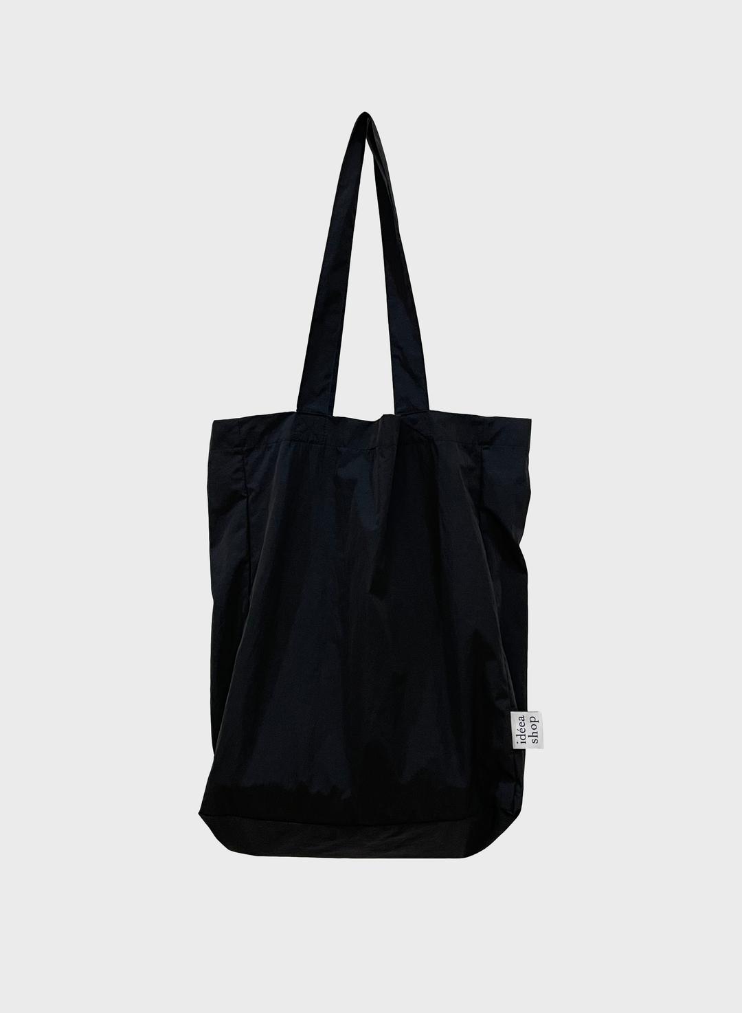 recycle ripple bag / black