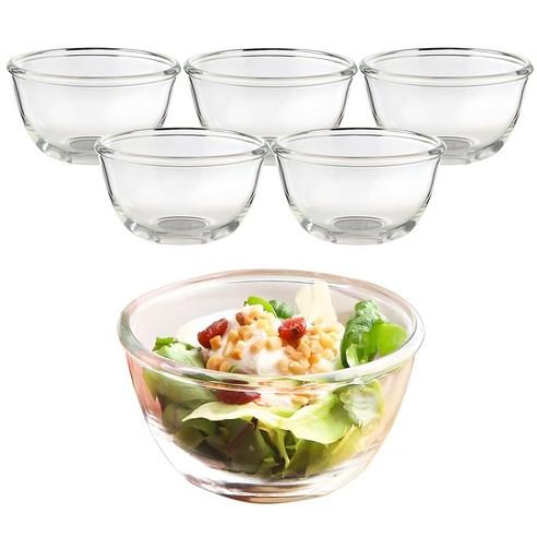 럭키글라스 유리 샐러드볼 소스볼 405ml LG-222005 - 접시세트 | 쿠팡