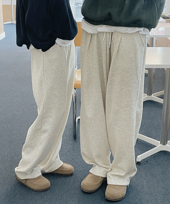 (UNISEX) 온트 모찌 와이드 팬츠