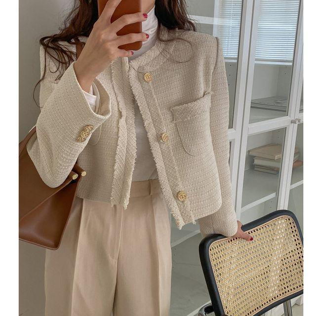 블란서 트위드 자켓-JK(4C)