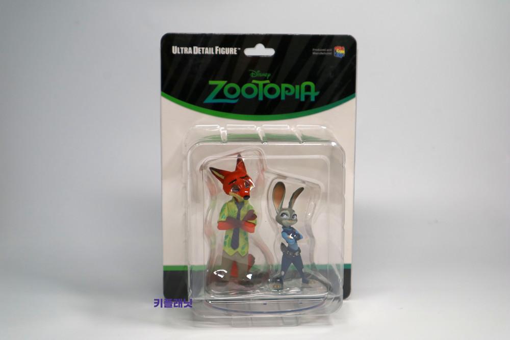UDF 452 디즈니 주토피아 닉 주디 피규어 셋트