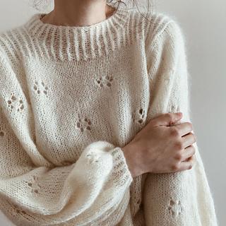 Augusta sweater pattern by Gregoria Fibers