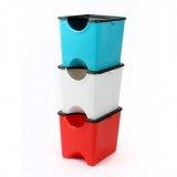 에코 홀릭 분리수거함 3단