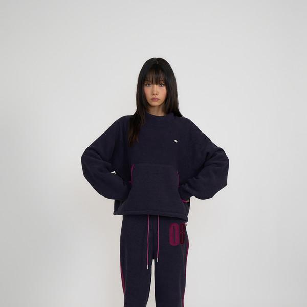 [셋업] HALFNECK RAGLAN LONGSLEEVE & EASE 08 TRACK PANTS