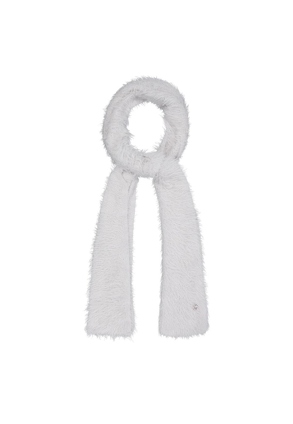 Fuzzy muffler - WHITE