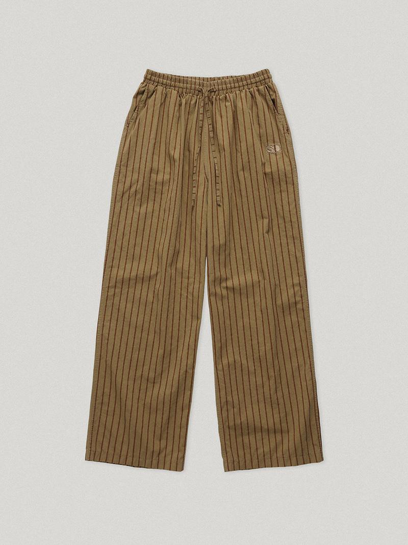Juniper Striped Pants Camel (2nd)