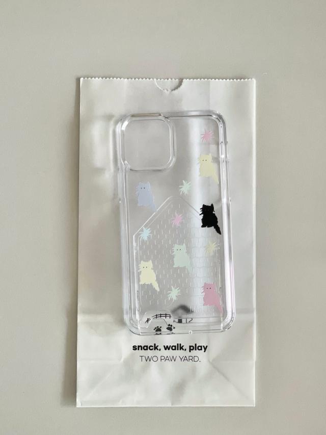 pastel cat clear card case / 투명 카드 케이스 (리뉴얼)
