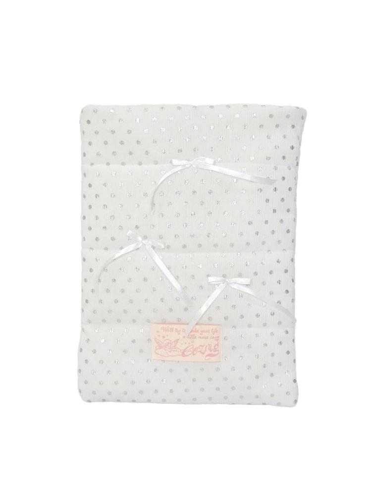 Pillow Notebook Pouch_dot white