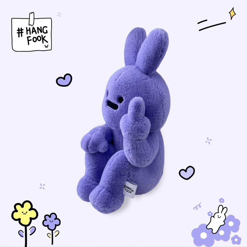 Hangfook 인싸 토끼 original 아티스트 봉제 인형 인테리어 장식