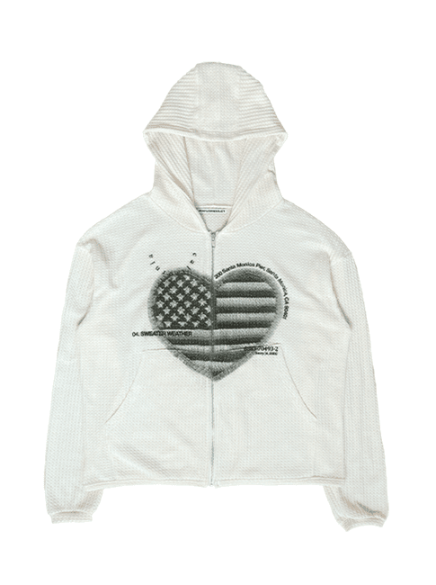 ITEM N° 04 ZIP-UP HOODIE
