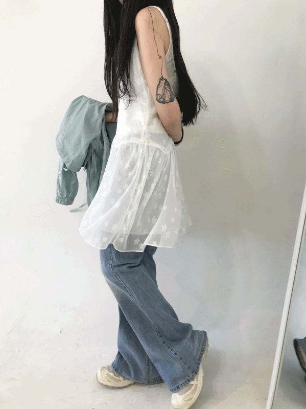 히피디피 chiffon stars ops (2color)