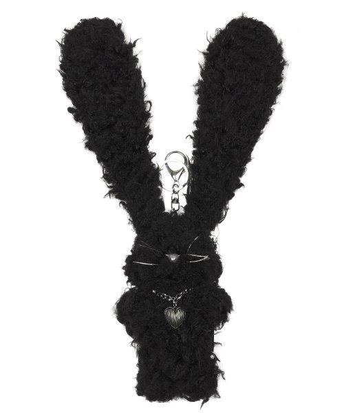AM RABBIT KEY RING(BLACK)