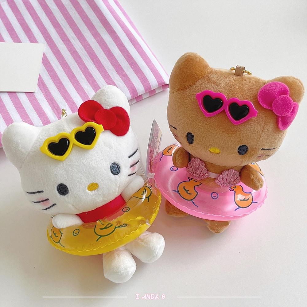 아이앤드오 Summer Kitty 헬로키티 키링 태닝키티인형 가방키링